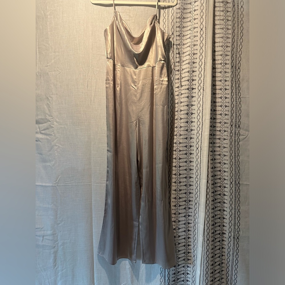 Satin jumpsuit